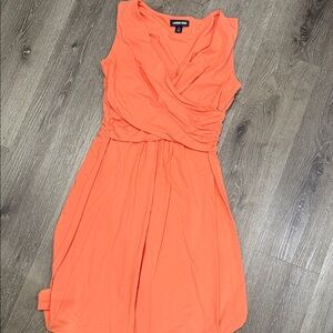 Land’s End Vibrant Coral Wrap Dress